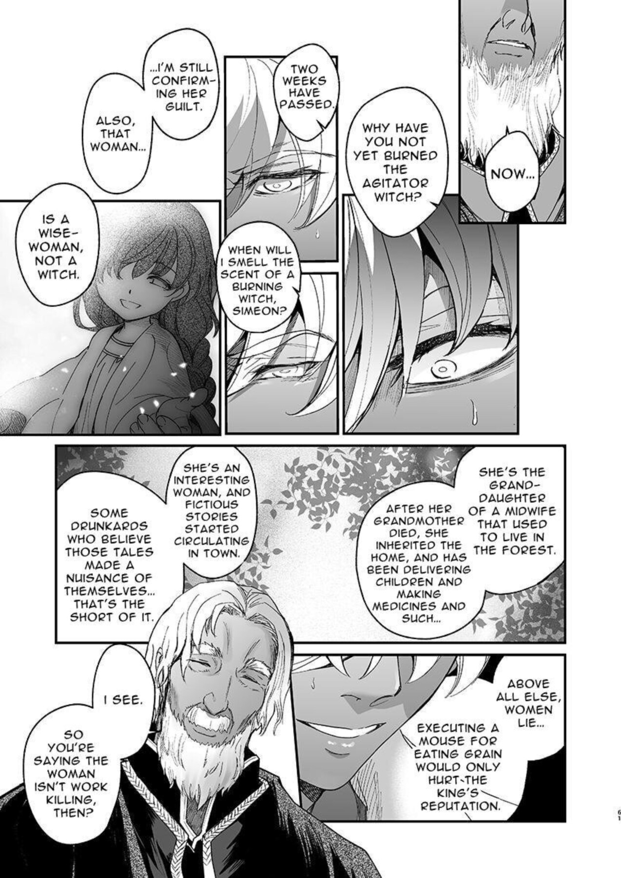 Hentai Manga Comic-The Condemned Wise Woman and The Loathsome Prince Who Adores Her・First Part-Read-58